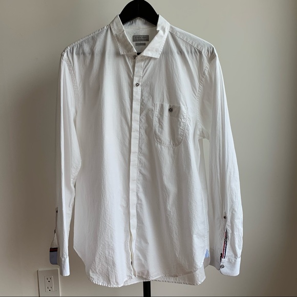 NWOT Zara Men long sleeve shirt size XL - Picture 1 of 5